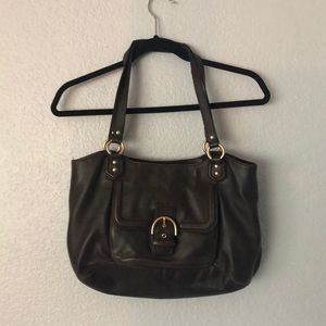 Coach leather purse